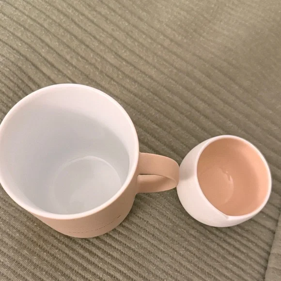 Nespresso Tan Mug and dish - Picture 5 of 5